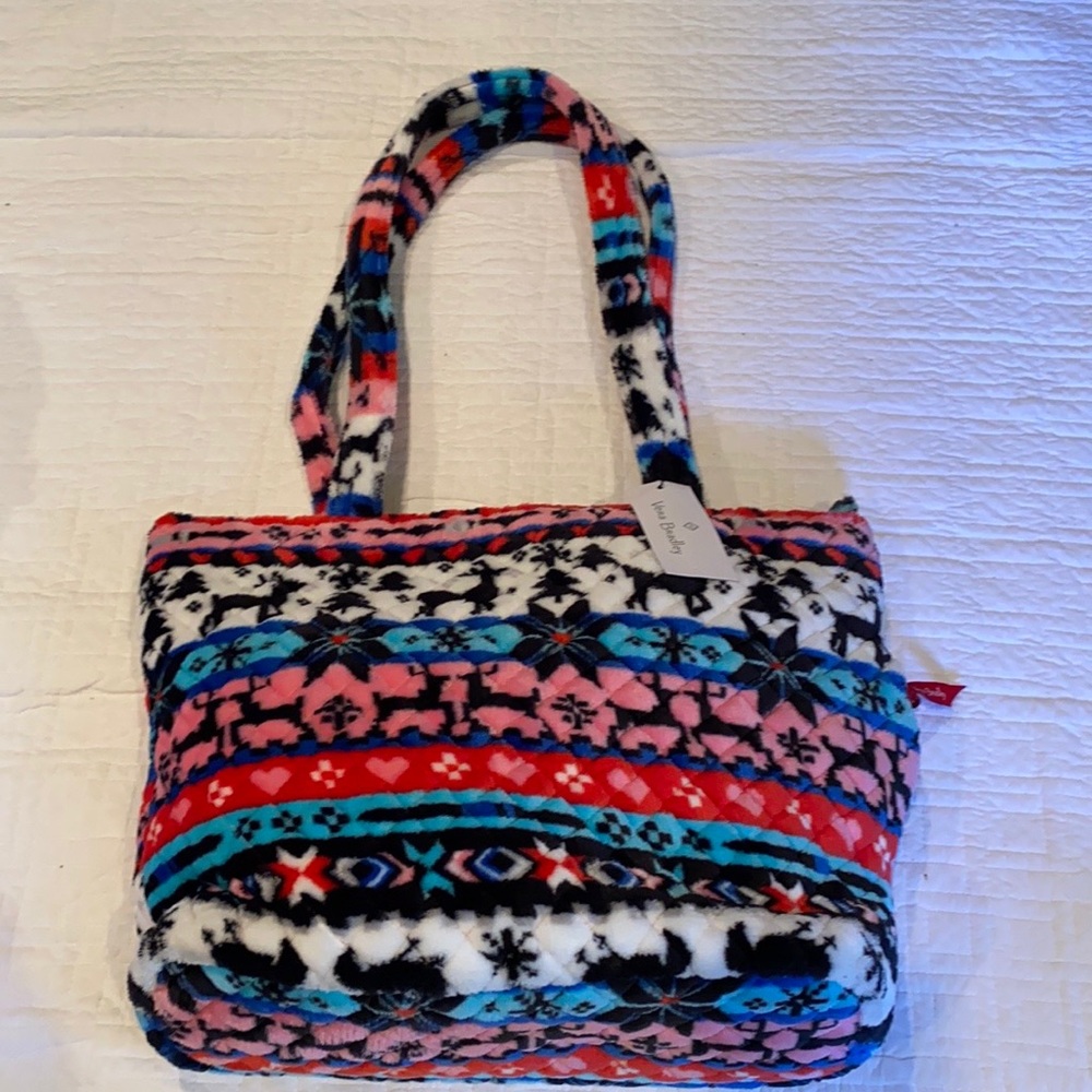 NWOT VERA BRADLEY nordic stripe multi tote - Picture 4 of 16